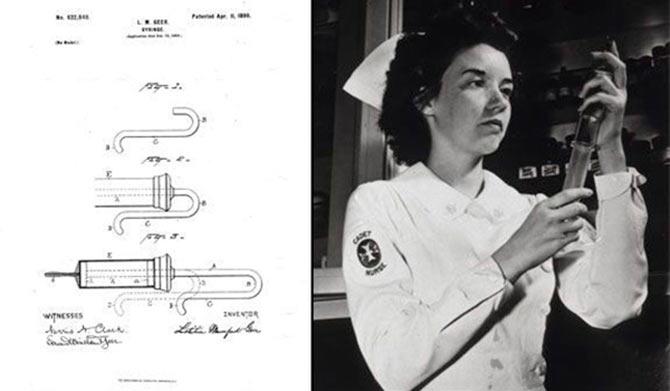 Letitia Geer invented the medical syringe