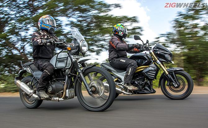 Royal Enfield Himalayan vs Mahindra Mojo