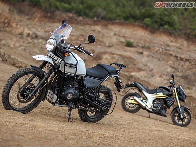 Bike review Royal Enfield Himalayan vs Mahindra Mojo Rediff