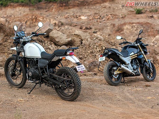 Royal Enfield Himalayan vs Mahindra Mojo