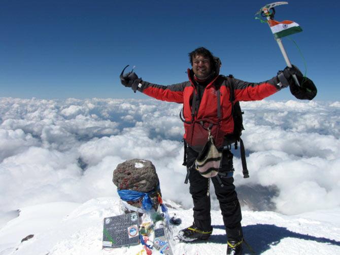 Mount Elbrus in Europe