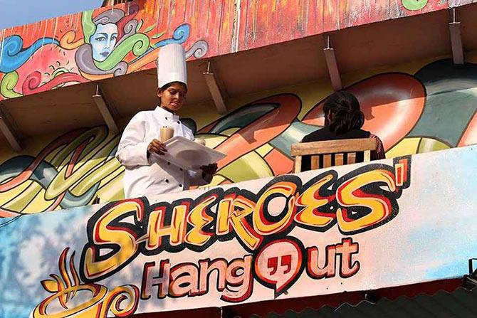 Sheroes Hangout cafe