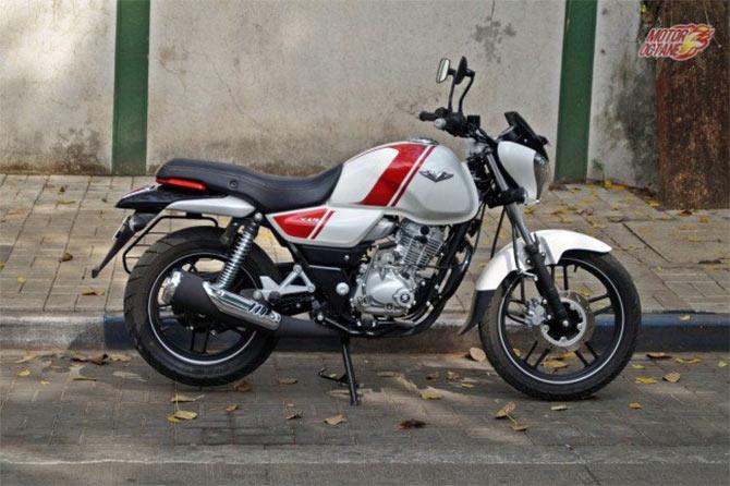 Bajaj v15 shop on road price