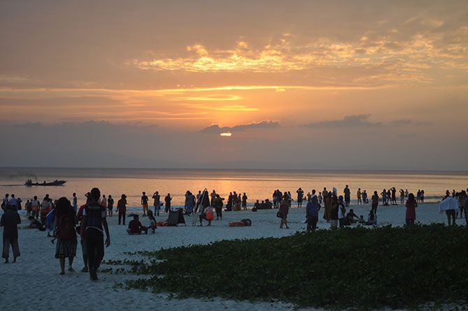 Radhanagar Beach