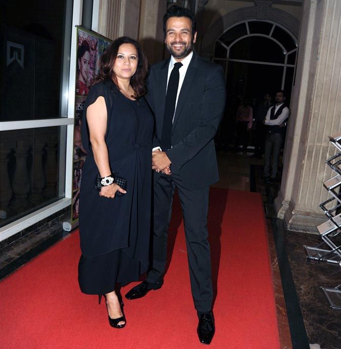 Rohit Roy and wife Mansi Joshi Roy