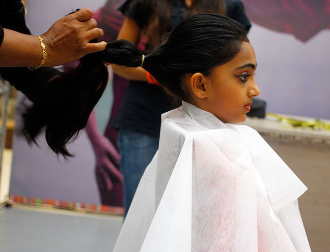 Oberoi Mall + hair donation 