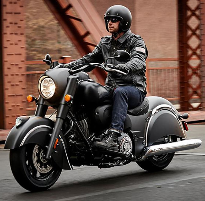 Review: Indian motorcycle is one strong, dark horse