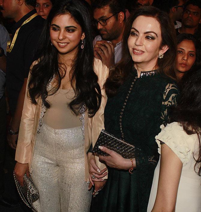 Isha and Nita Ambani