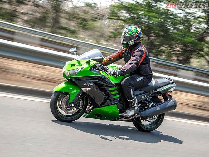 2016 Kawasaki Ninja ZX-14R: Review - Rediff.com