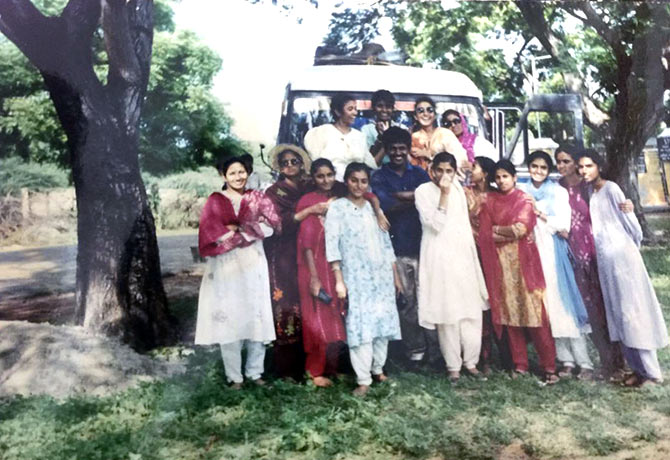 An all-women group picked Renuka to drive them because of the trust they had in him.