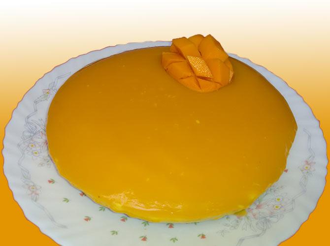 No Bake Mango Cheese Cake