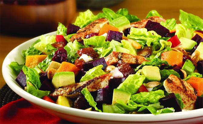 10 places that serve the yummiest salads in Mumbai - Rediff.com Get Ahead