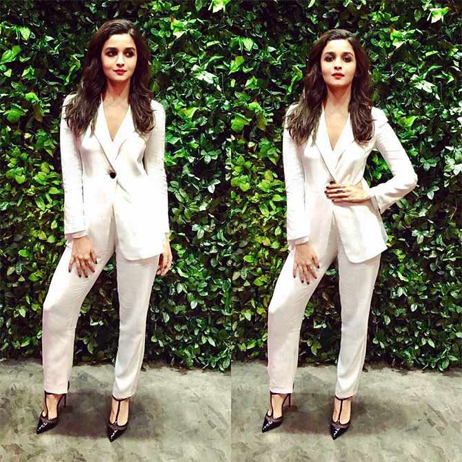 Stylediaries Alia S White Suit Or Taapsee S Edgy Lehenga Rediff Com Get Ahead