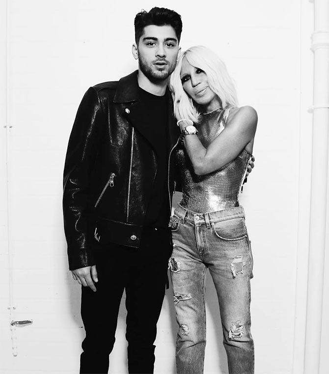 Zayn Malik, Donatella Versace