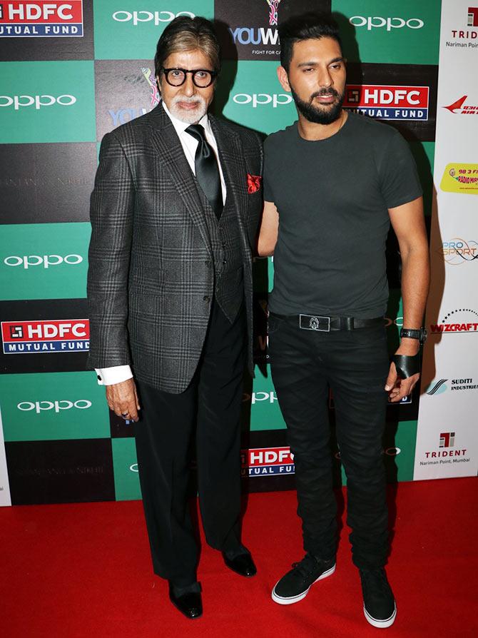 Amitabh Bachchan, Yuvraj Singh