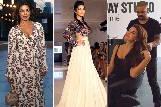 Priyanka Chopra, Sunny Leone and Jacqueline Fernandez