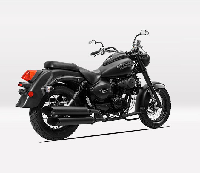 commando cruiser bike price in india