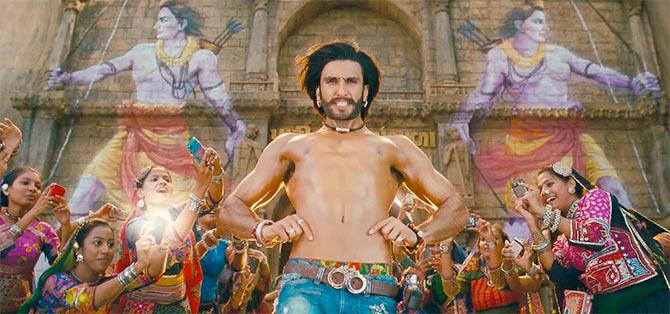 A still from movie Goliyon Ki Raasleela Ram-Leela