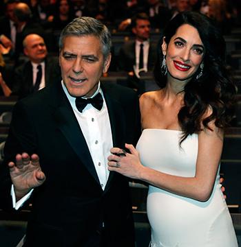 George and Amal Clooney