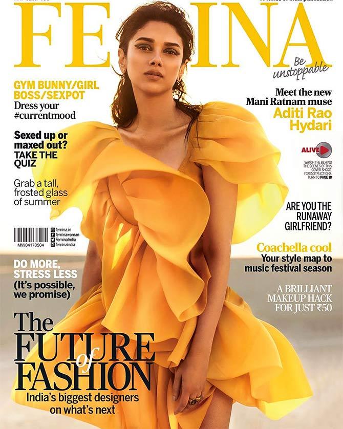 Aditi rao hydari for femina