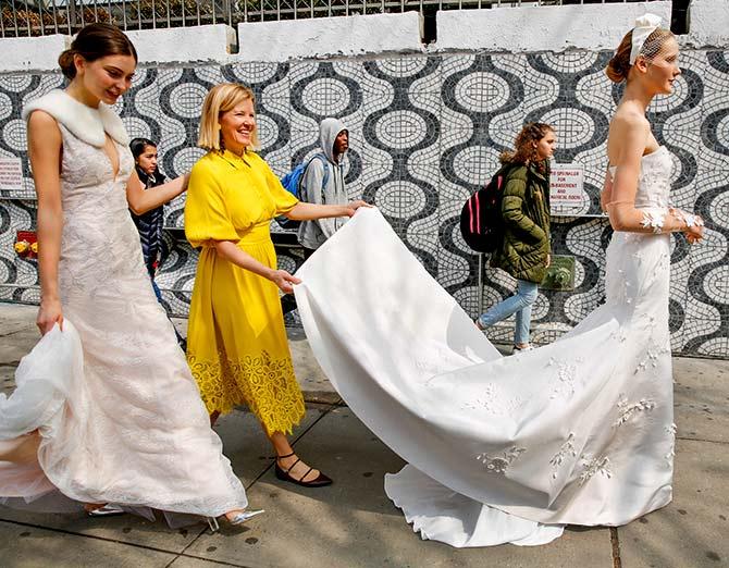 NYFW bridal