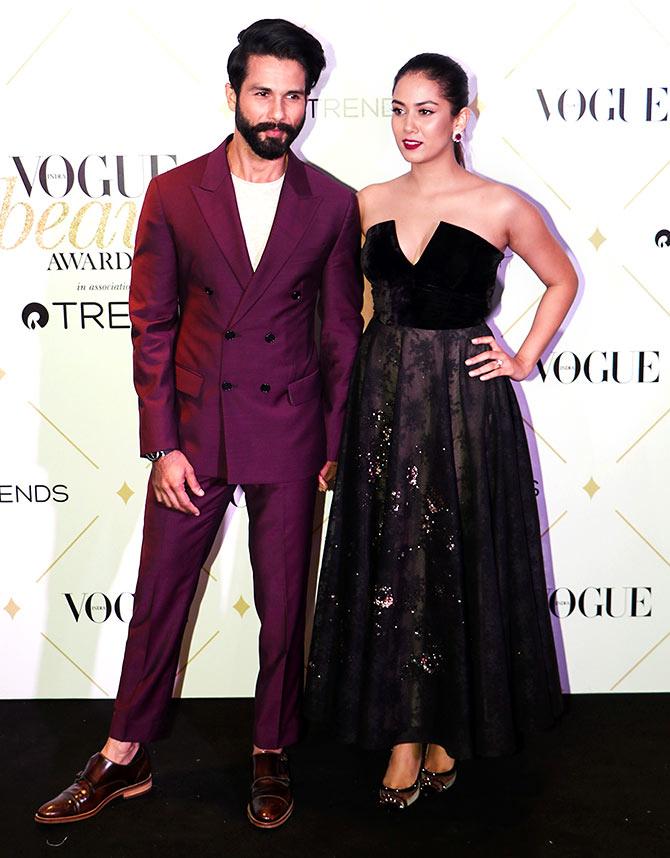 Shahid and Mira Kapoor