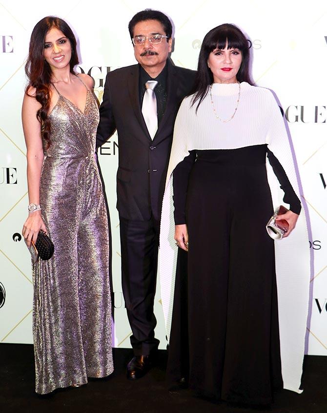 Neeta Lulla and family