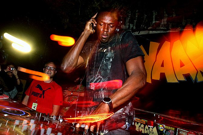 Usain Bolt the DJ