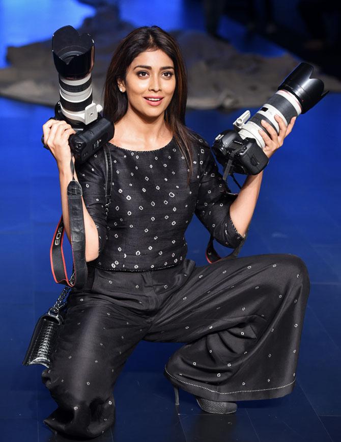 Shriya Saran at Lakme Fashion Week