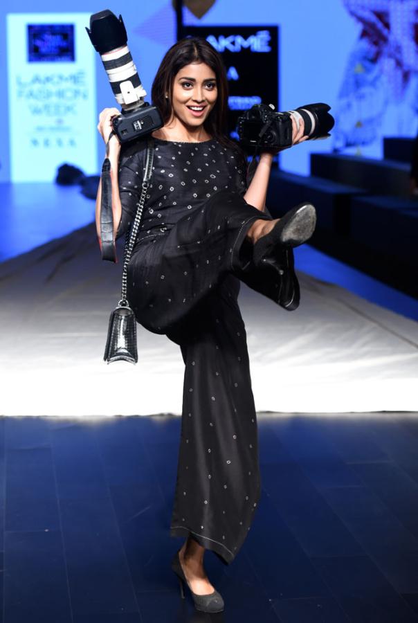 Shriya Saran at Lakme Fashion Week