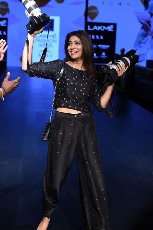 Shriya Saran at Lakme Fashion Week