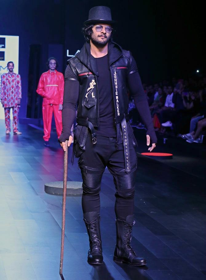 Ali Fazal at Lakme Fashion Week