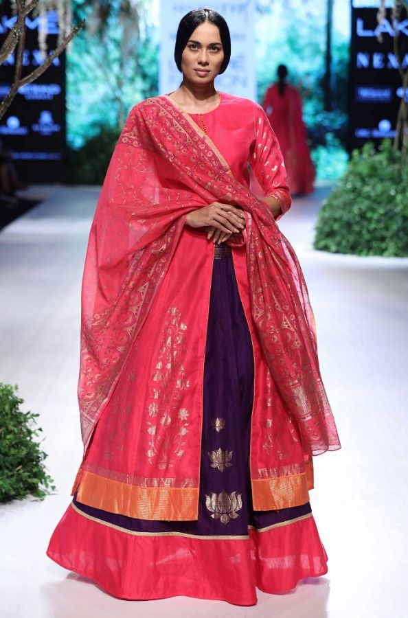 Shraddha Kapoor bride Rahul Misra Lakme Fashion Week