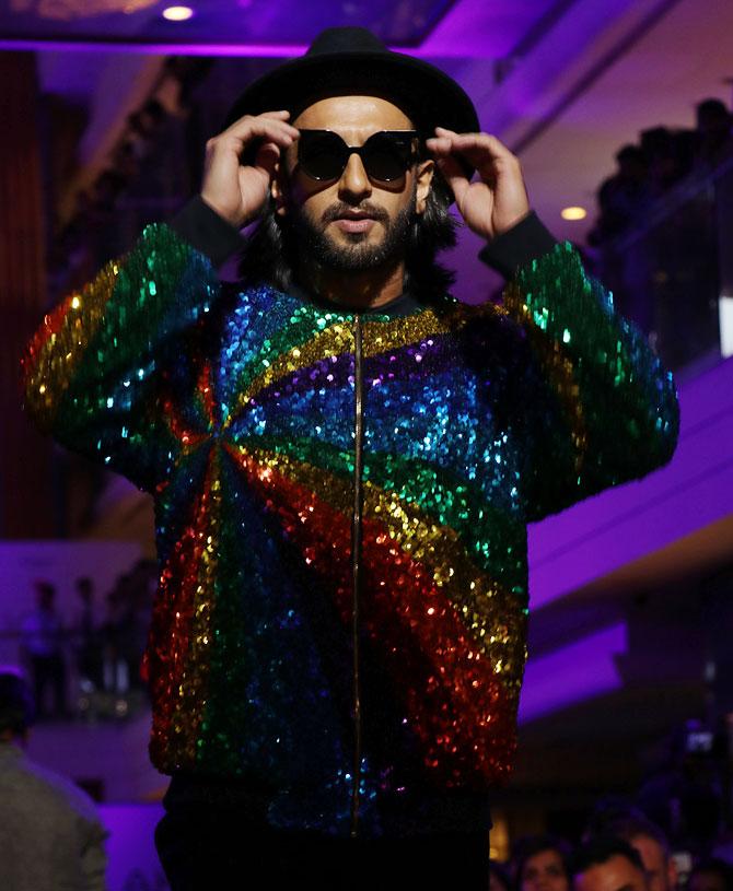 Ranveer Singh Manish Arora Showstopper Lakme Fashion Week