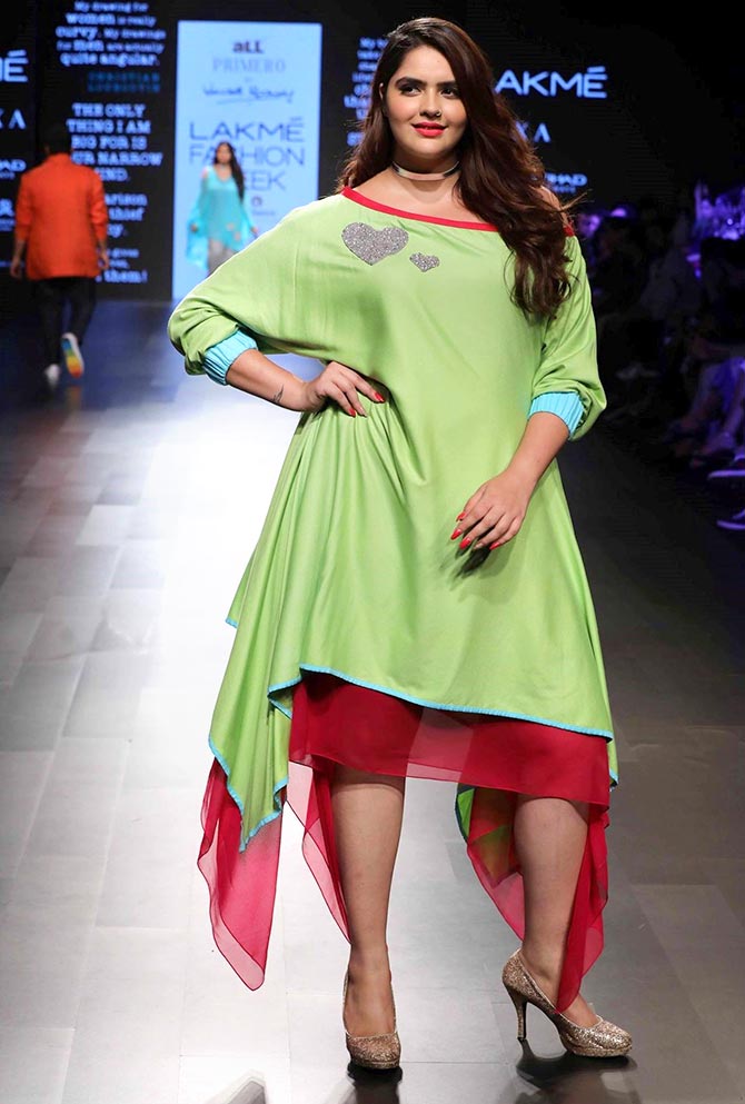 stemme se tv nul True confessions of a plus-size model at Lakme Fashion Week - Rediff.com  Get Ahead