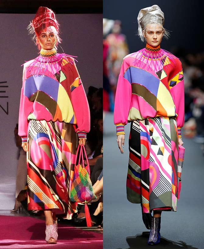 Manish Arora Cosmic Love Paris Fashion Week Lakme Fashion Week