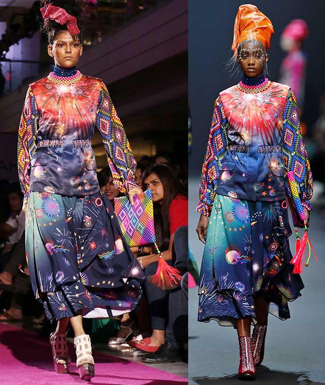 Manish Arora Cosmic Love Paris Fashion Week Lakme Fashion Week