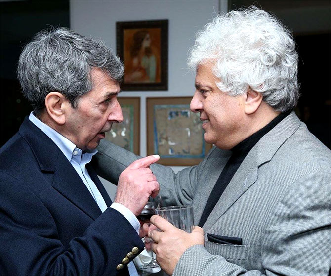 Suhel Seth and Roshan Seth