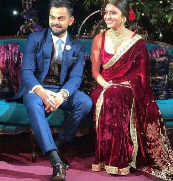 How I designed Anushka and Virat s wedding wear Rediff