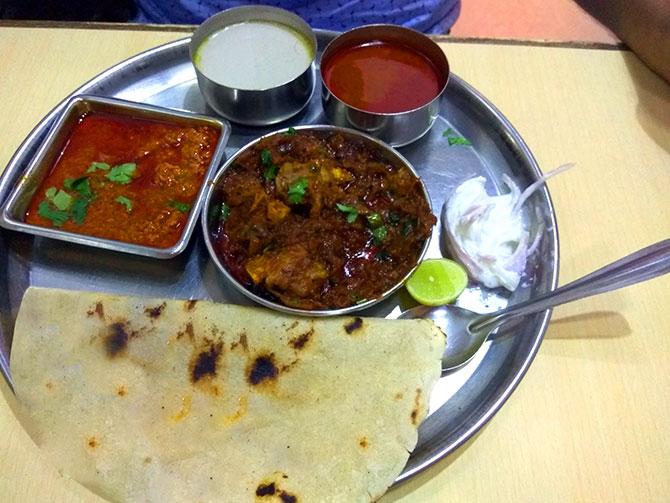 Kolhapuri Thali