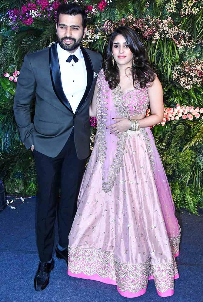 Rohit Sharma and Ritika