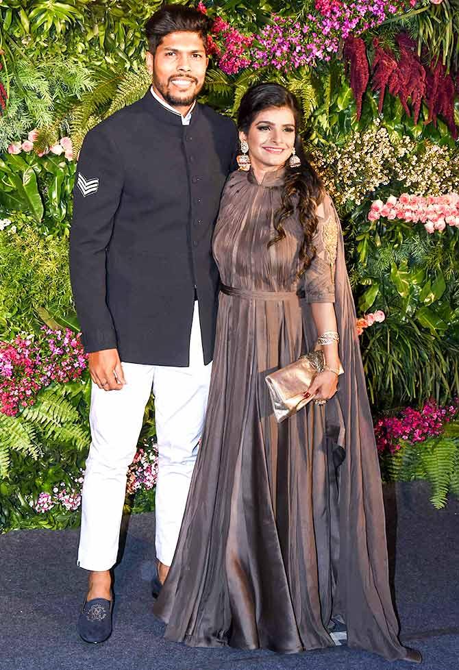 Umesh Yadav and Tanya Wadhwa