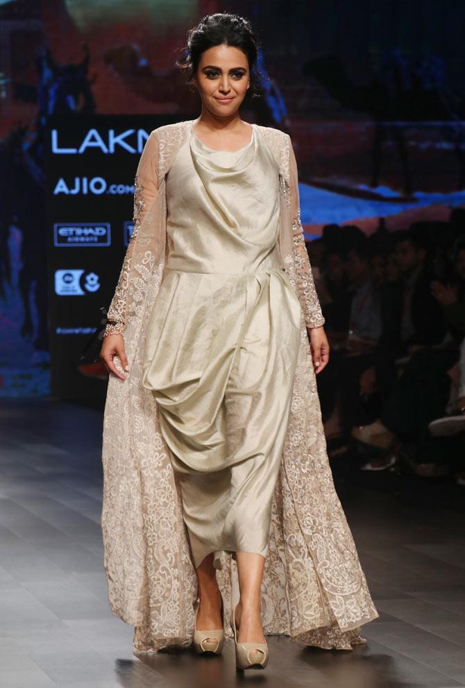 Monica Shah and Karishma Swali collection at Lakme Fashion Week 2017