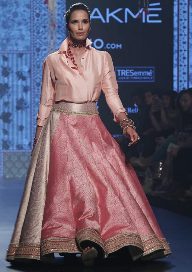 Padma Lakshmi for Tarun Tahiliani