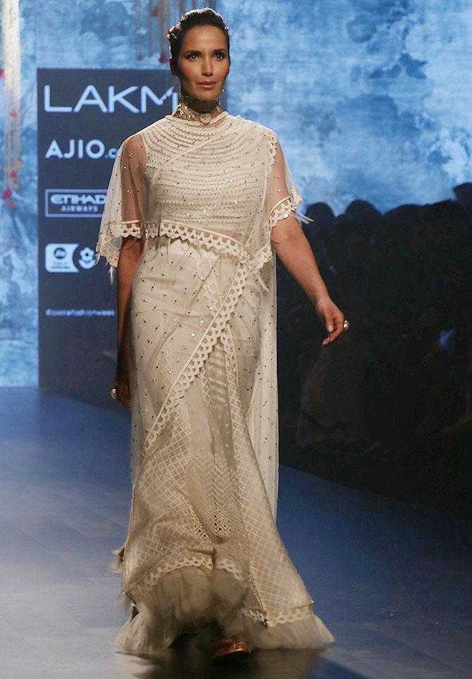 Padma Lakshmi for Tarun Tahiliani