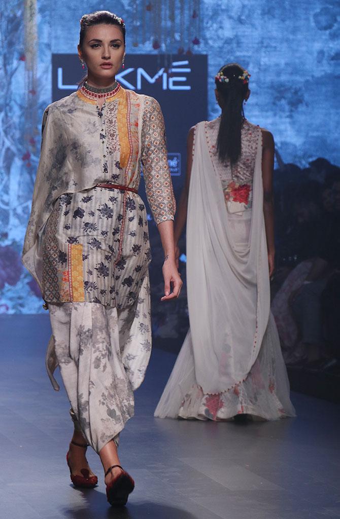 Padma Lakshmi for Tarun Tahiliani