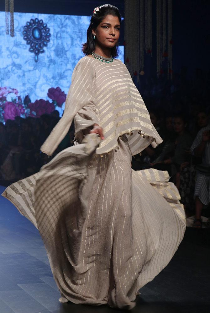 Padma Lakshmi for Tarun Tahiliani