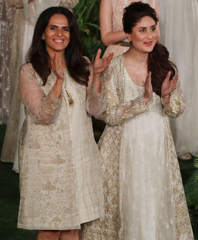 Anita Dongre and Kareena Kapoor