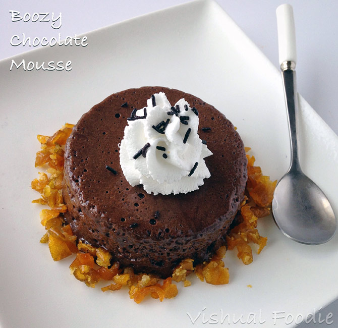 Boozy Chocolate Mousse