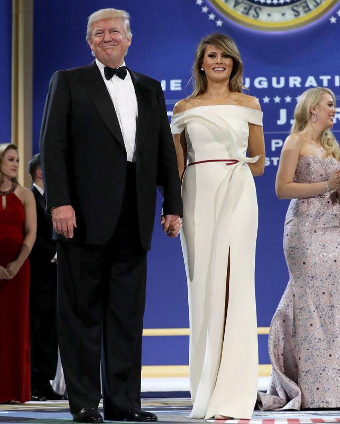 Melania and Donald Trump